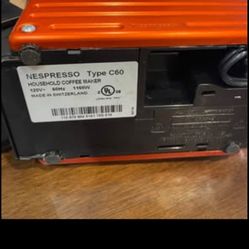 Nespresso Coffee Machine Type C 60