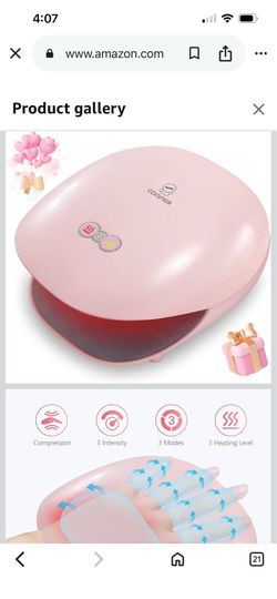 Hand warmer & massage