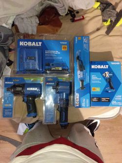 Air and 24v kobalt tools