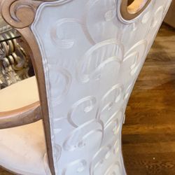 6 armrest beautiful embroidered back tail high end chairs