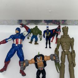 Marvel And Dc action Figures lot