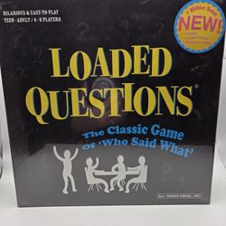 Loaded Questions Game NEW-FACTORY SEALED