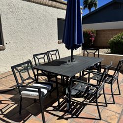 Outdoor Metal Dining Set