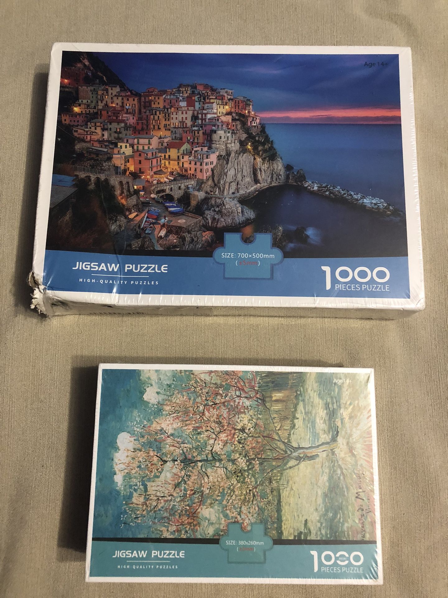 (2)Jigsaw Puzzle 1000 pieces (2 for $3)