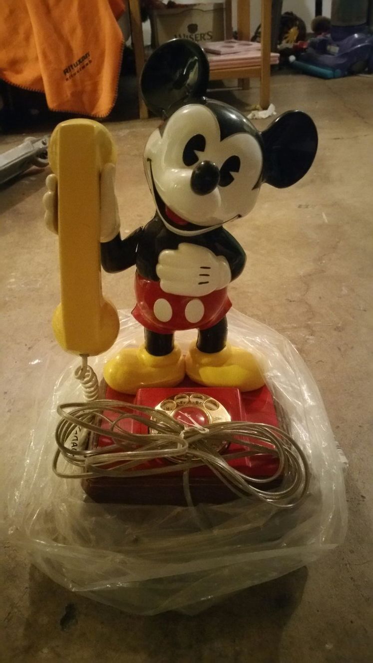 Old micky mouse phone