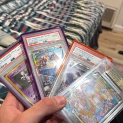 Pokemon Graded Slabs PSA 10 FS/ft
