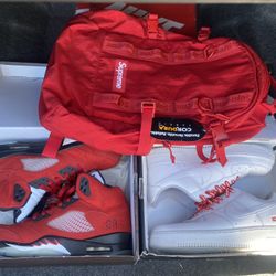 Supreme Backpack Supreme Af1 Raging Bull 5