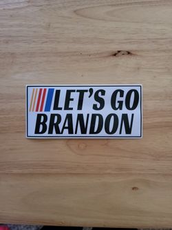 Let's Go Brandon Car Decal