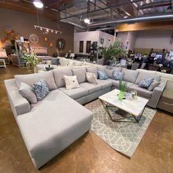 3 PCS CUSTOM SECTIONAL (CUSTOMIZE IT!)💥$0 DOWN, Pay back 100 Days, 6 Months, 1 Year)