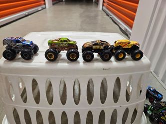Hot wheels monster truck lot