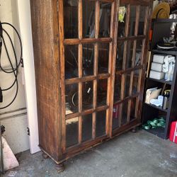 Wood Armoire