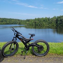 EBIKE FOR SALE (F-35 1500W FULL SUSPENSION MOUNTAIN FAT TIRE ELECTRIC BIKE – 48V*15AH)