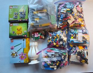 11 lbs of Legos + BrickHeadz