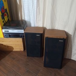 Vintage Pioneer Speakers CS-G204