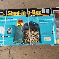 Shelter Logic Shed In A Box 8 X 8 X 8' 