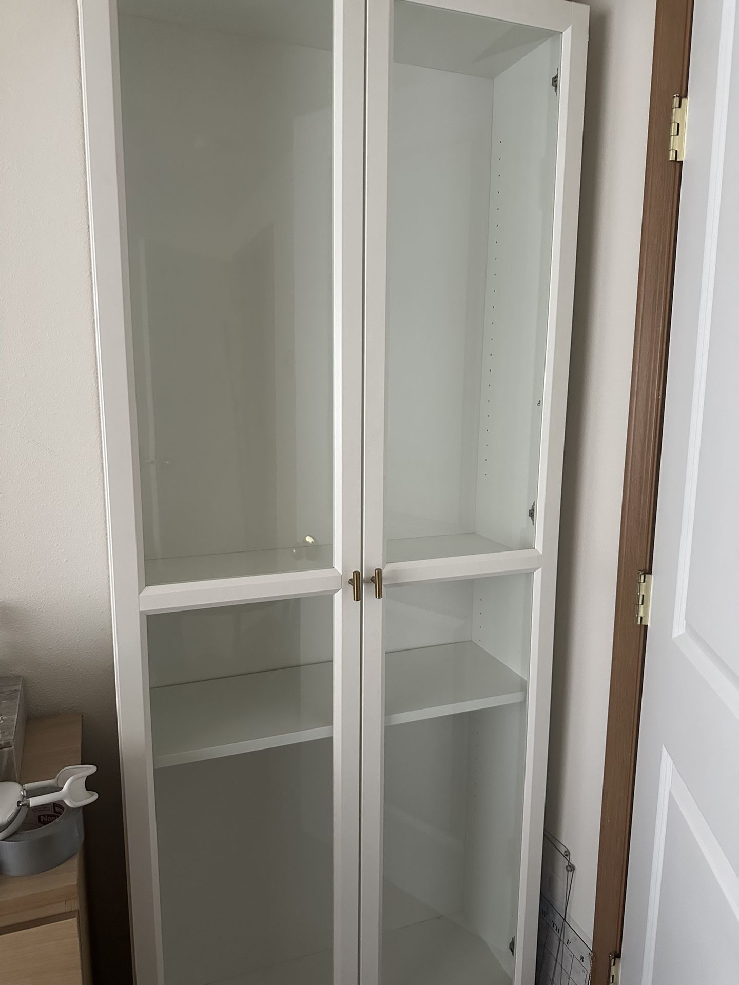 BILLY / OXBERG Bookcase, white, 31 1/2x11 3/4x79 1/2 "