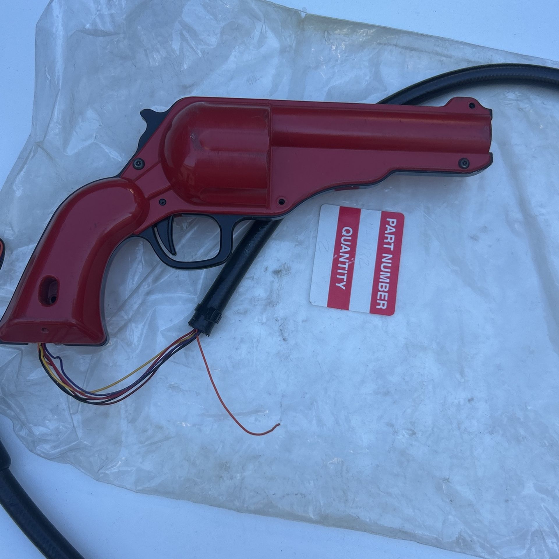 Arcade Revolver Arcade Light Gun Revolver Pistol Part American Laser Game ? for Sale in ...