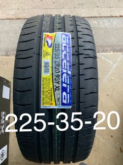 4 new 225-35-20