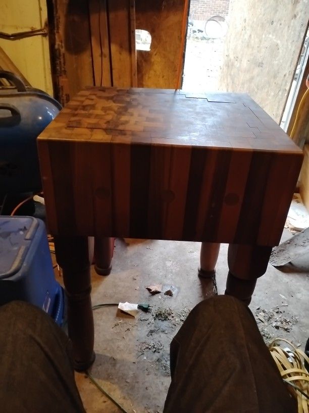 Robert Hosier Butcher Block Table