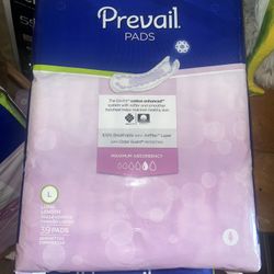 Prevail Bladder Control Pad 13'' Length, Maximum, Long - Bag of 39