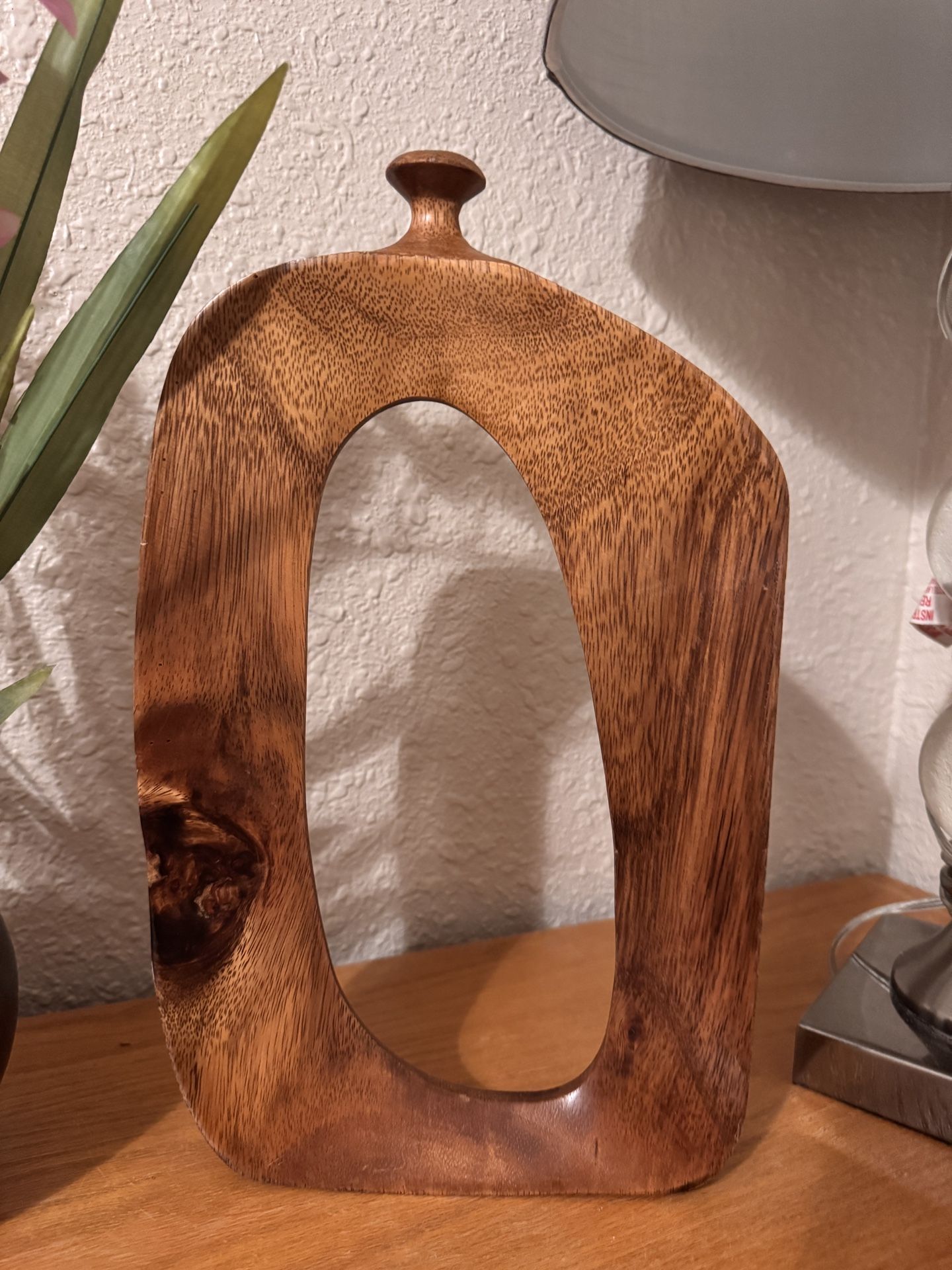 Wood Decor Vase