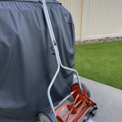 Push Reel Lawn Mower 14-inch 4-blade