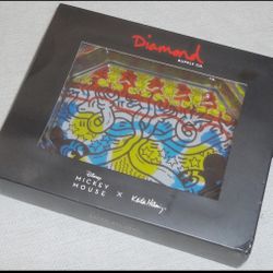 Diamond Supply Co x Mickey Mouse Disney x Keith Haring LIMITED Glass Catch Tray