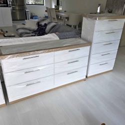 Dresser And Chest - Cómoda Y Gavetero 