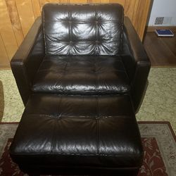 Couch Chair With Ottoman 