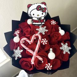 Hello Kitty Christmas Bouquet