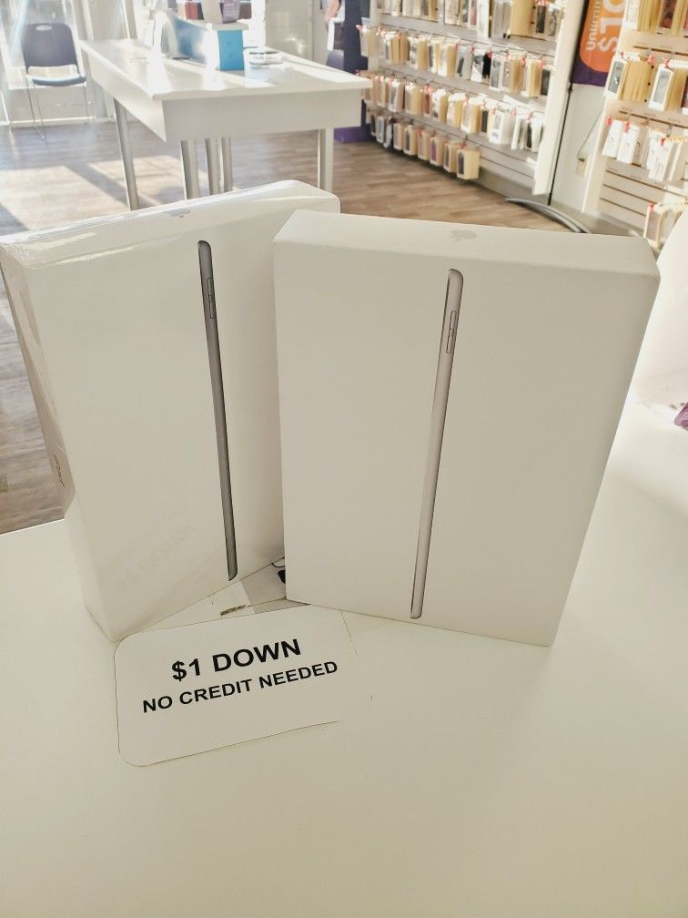 Apple IPad 8th Gen Tablet- 90 DAY WARRANTY - $1 DOWN - NO CREDIT NEEDED 