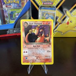Pokemon Card Dark Charizard 
