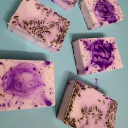 Home-made  Lavender Shea Butter  Soap