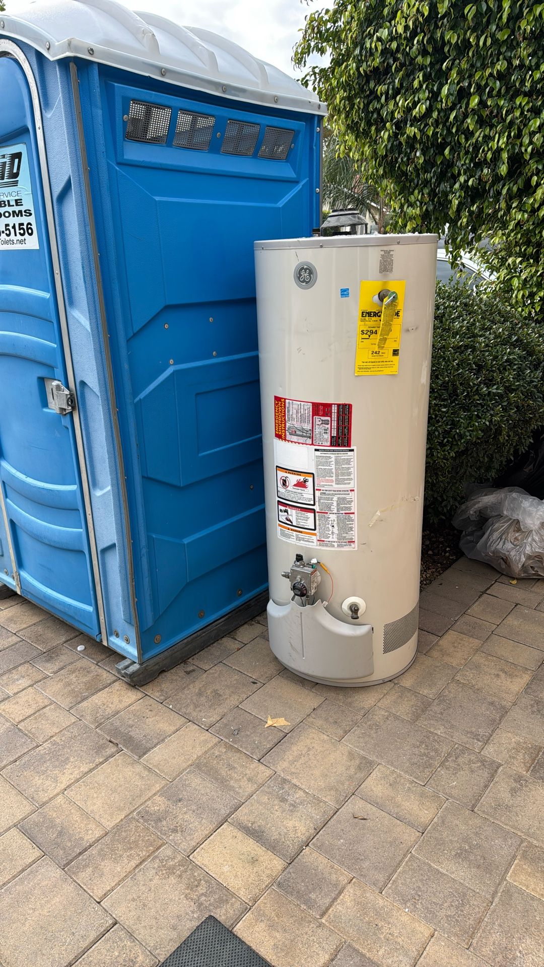 General Electric Gas Water Hester 