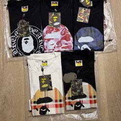 🚨SINGLES/BULK BAPE SHIRTS🚨