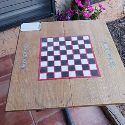 Solid Wood Game Table 