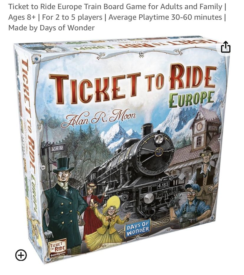 Ticket To Ride - Europe