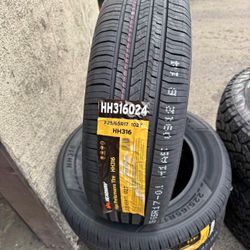 225-65-17 HEADWAY HIGH PERFORMANCE HH316 102T Brand new 4 tires Free Mount Balance installation 225