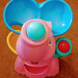 Baby Girls Pink Elefun Air Poppin Playskool Busy Ball Popper for