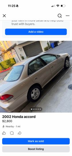 2002 Honda accord