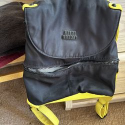 Steve Madden Yellow-Backpack