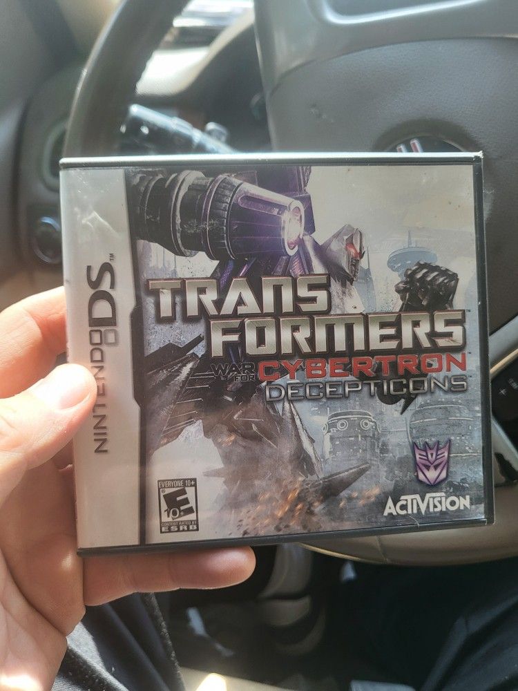 Nintendo DS Transformers War For Cybertron Deception