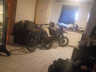 Pit bike basically brand new