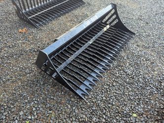 66" Skid Steer or Tractor Rock Bucket