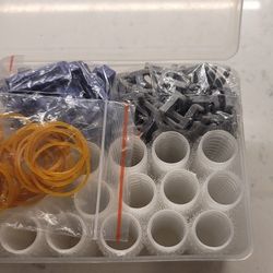 Big Size 24pc Salon Nylon Hook and Loop Hair Roller Sets