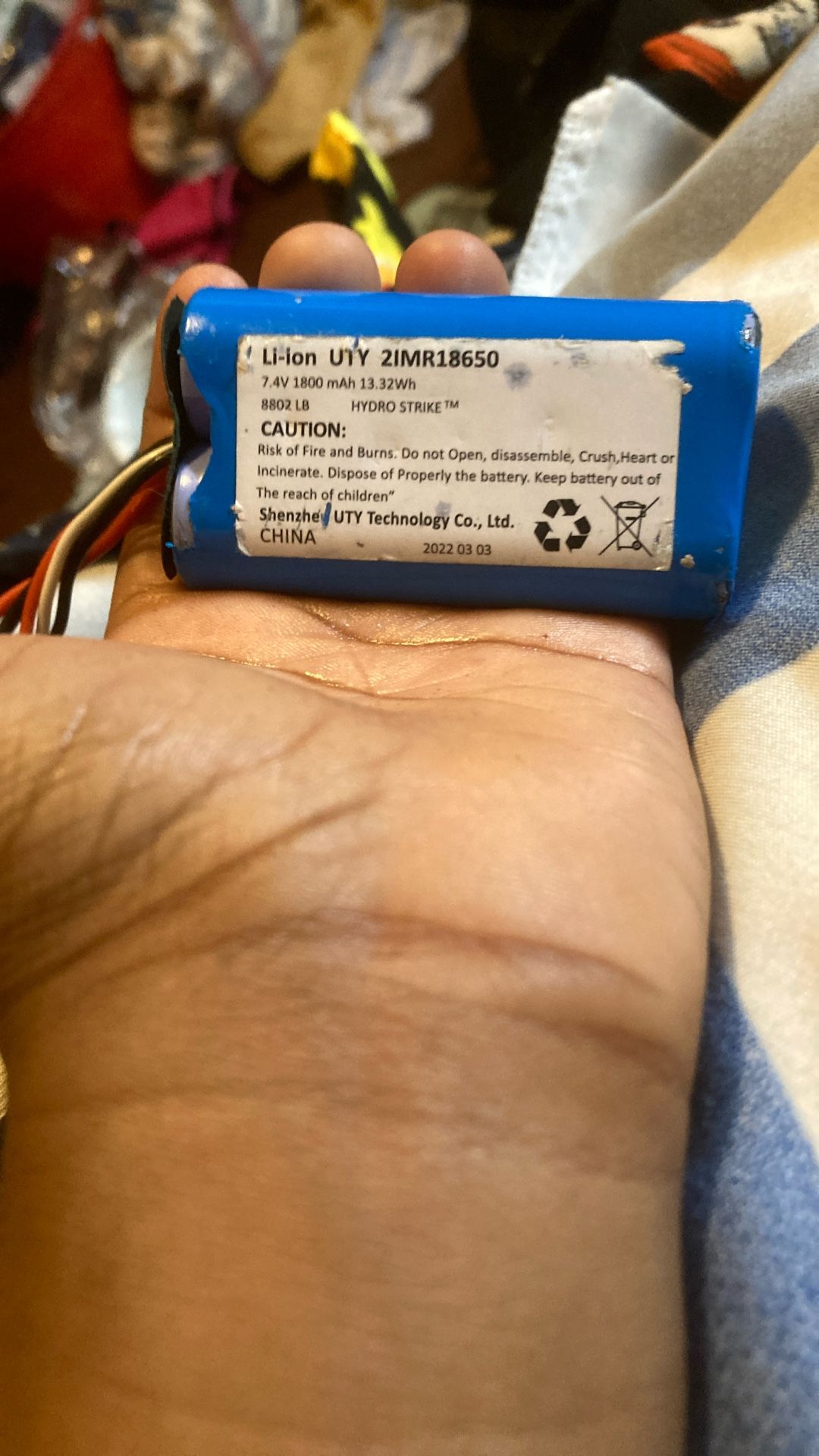 Hydro Strike Battery