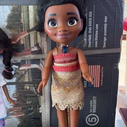 Moana Doll It Sings