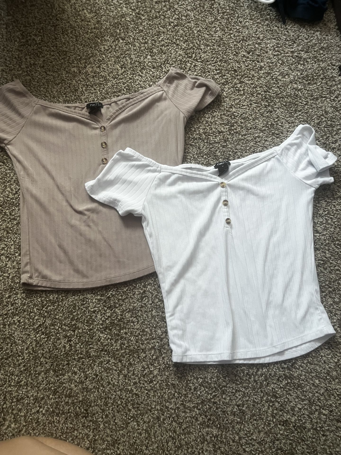 Rue 21 paired shirts