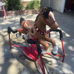 Toy, Bouncing Horse For Kids, Radio Flyer Toddler Toy