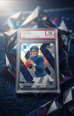 Jaxson Dart 2025 Mosaic Rookie RC PSA 10